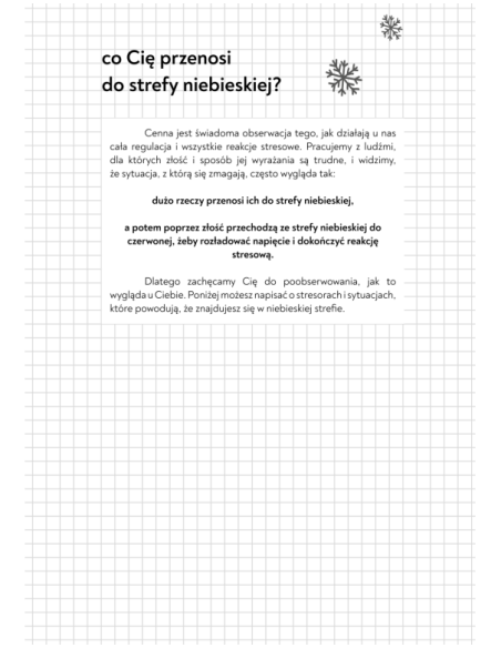 Zeszyt rozwojowy o złości